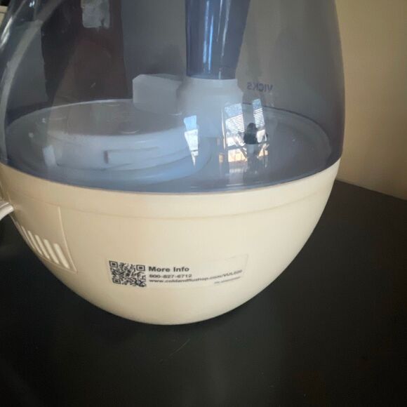 Vick’s mini humidifier 0.5 gallon filter free cool mist ultra quiet tested works - Picture 8 of 11